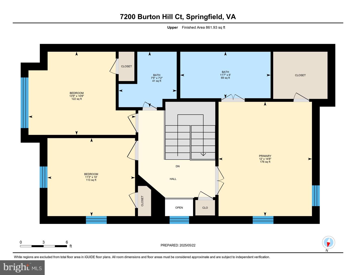 7200 BURTON HILL CT, SPRINGFIELD, Virginia 22152, 3 Bedrooms Bedrooms, ,3 BathroomsBathrooms,Residential,For sale,7200 BURTON HILL CT,VAFX2232348 MLS # VAFX2232348