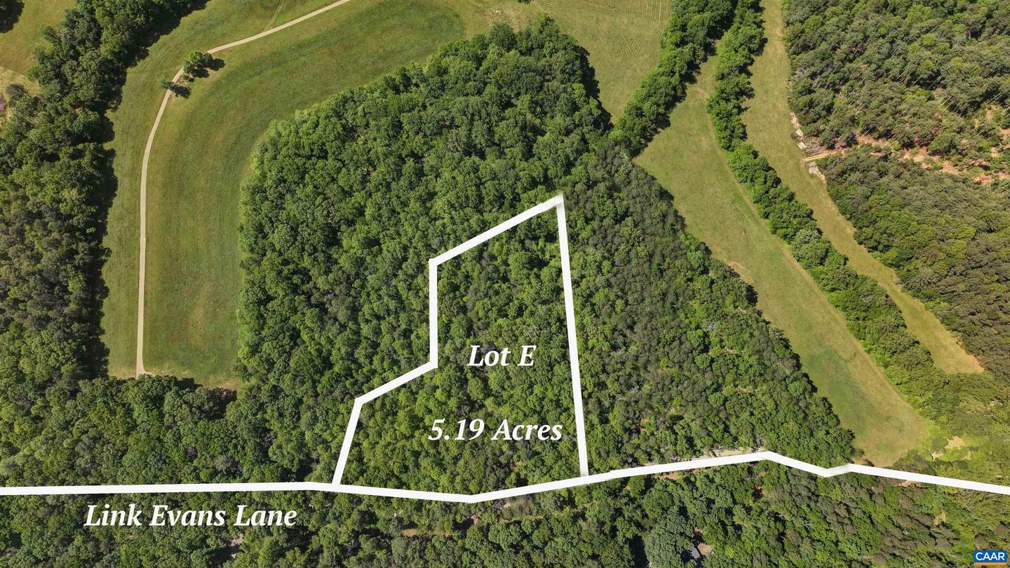 LOT E LINK EVANS LN #E, EARLYSVILLE, Virginia 22936, ,Land,For sale,LOT E LINK EVANS LN #E,664944 MLS # 664944