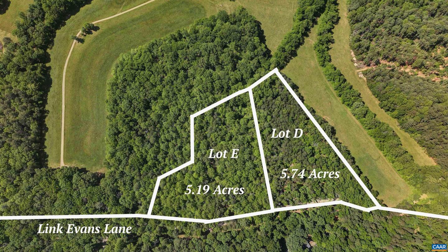 LOT D LINK EVANS LN #D, EARLYSVILLE, Virginia 22936, ,Land,For sale,LOT D LINK EVANS LN #D,664946 MLS # 664946