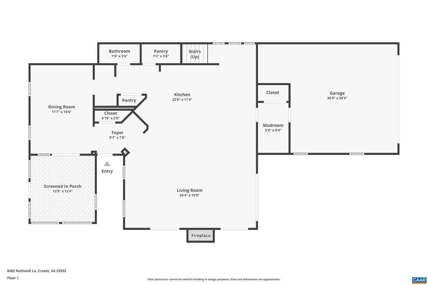 6082 ROTHWELL LN, CROZET, Virginia 22932, 4 Bedrooms Bedrooms, ,2 BathroomsBathrooms,Residential,For sale,6082 ROTHWELL LN,664785 MLS # 664785