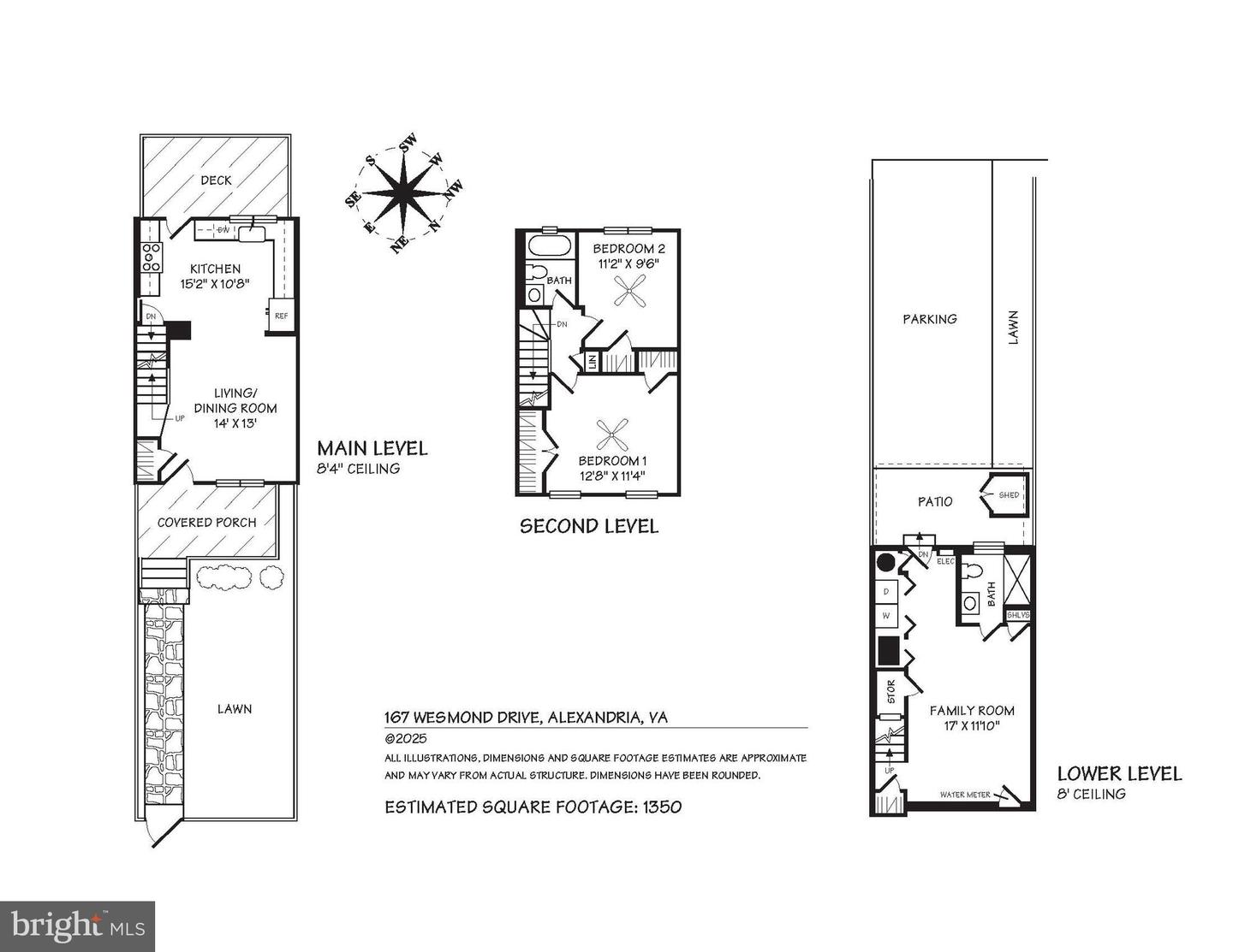 167 WESMOND DR, ALEXANDRIA, Virginia 22305, 3 Bedrooms Bedrooms, ,2 BathroomsBathrooms,Residential,For sale,167 WESMOND DR,VAAX2045572 MLS # VAAX2045572