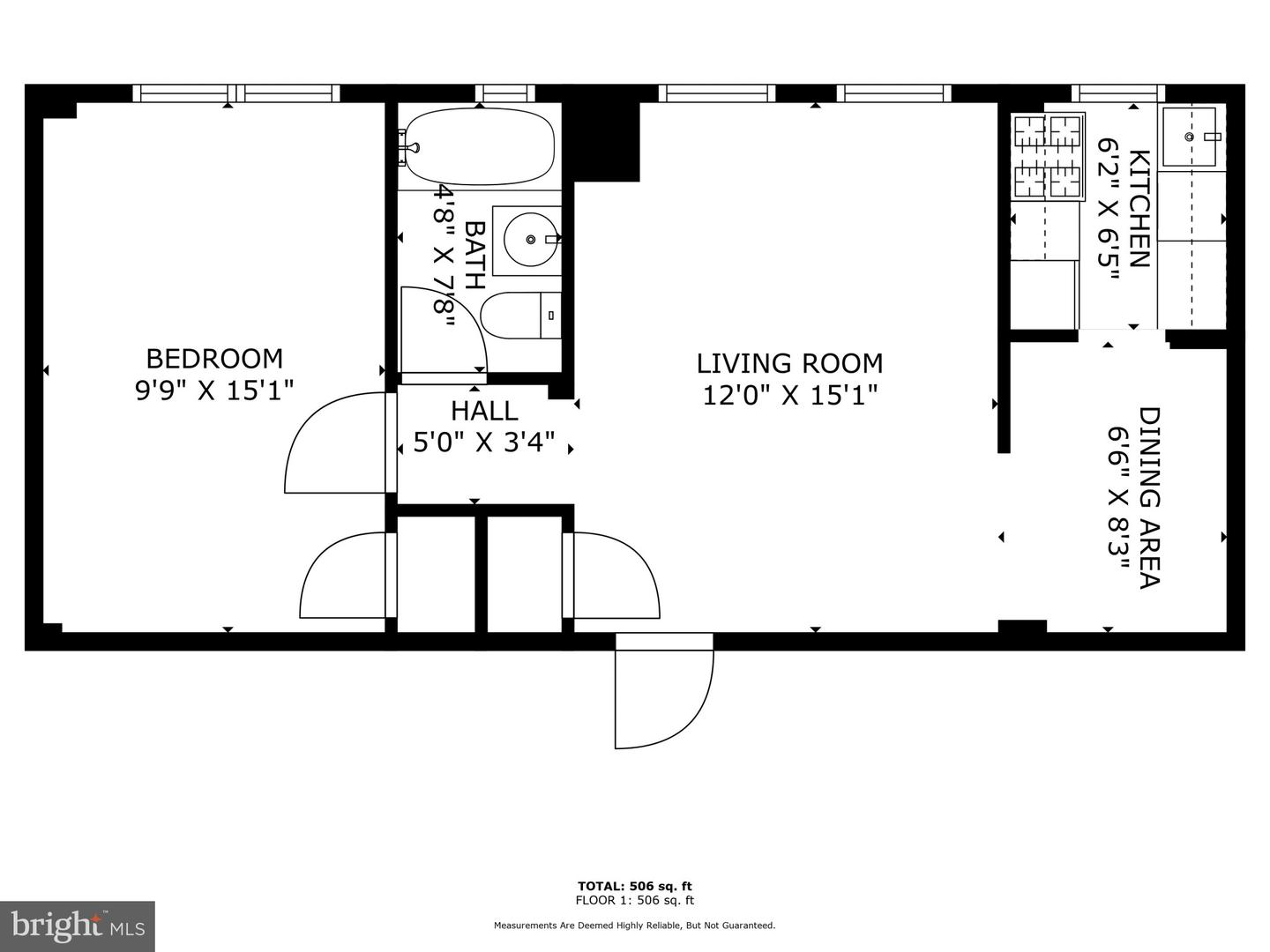 2515 K ST NW #807, WASHINGTON, District Of Columbia 20037, 1 Bedroom Bedrooms, ,1 BathroomBathrooms,Residential,For sale,2515 K ST NW #807,DCDC2201806 MLS # DCDC2201806
