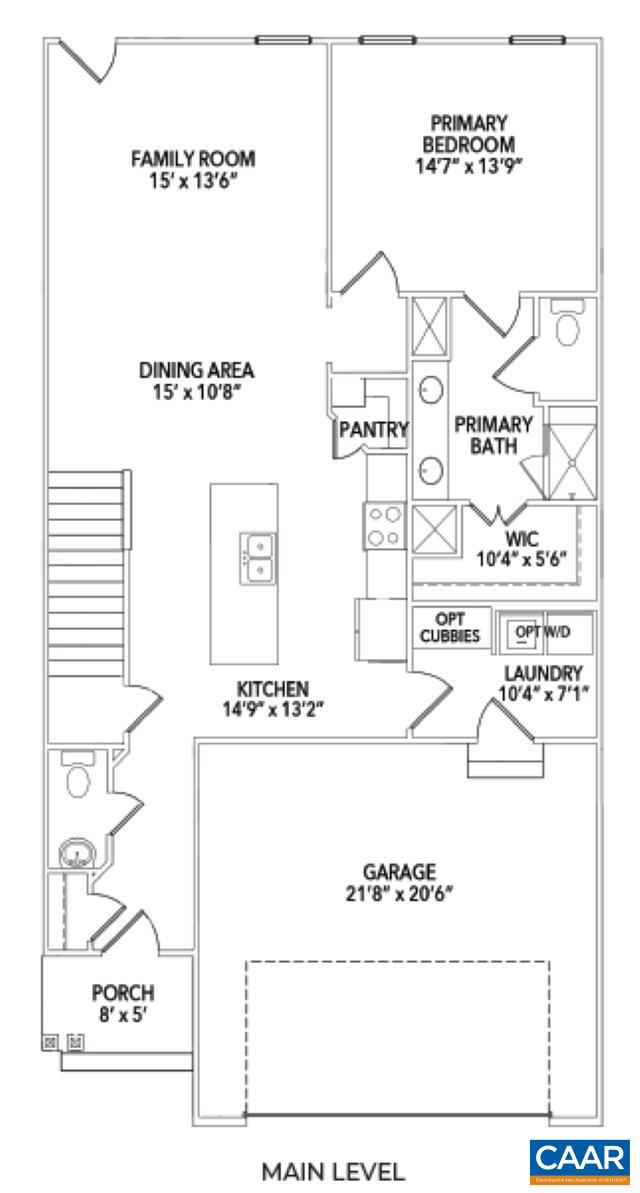 1353 LACONIA LN, CHARLOTTESVILLE, Virginia 22911, 3 Bedrooms Bedrooms, ,2 BathroomsBathrooms,Residential,The Bayberry, Elevation F - Walkout Basement Found,1353 LACONIA LN,664940 MLS # 664940