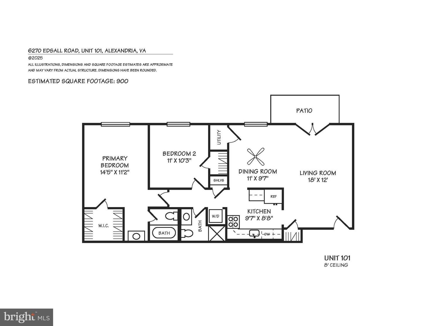 6270 EDSALL RD #101, ALEXANDRIA, Virginia 22312, 2 Bedrooms Bedrooms, ,2 BathroomsBathrooms,Residential,For sale,6270 EDSALL RD #101,VAAX2045612 MLS # VAAX2045612
