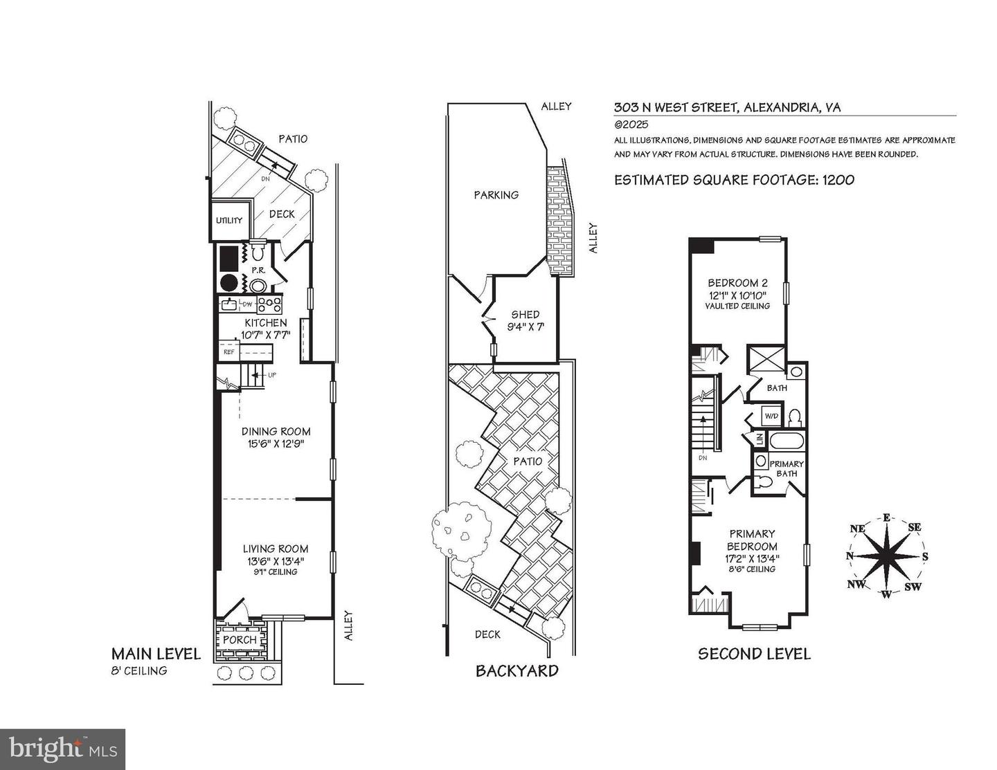 303 N WEST ST, ALEXANDRIA, Virginia 22314, 2 Bedrooms Bedrooms, ,2 BathroomsBathrooms,Residential,For sale,303 N WEST ST,VAAX2045658 MLS # VAAX2045658