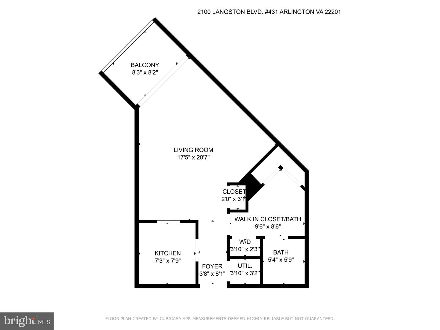 2100 LANGSTON BLVD #431, ARLINGTON, Virginia 22201, 4 Rooms Rooms,1 BathroomBathrooms,Residential,For sale,2100 LANGSTON BLVD #431,VAAR2055394 MLS # VAAR2055394