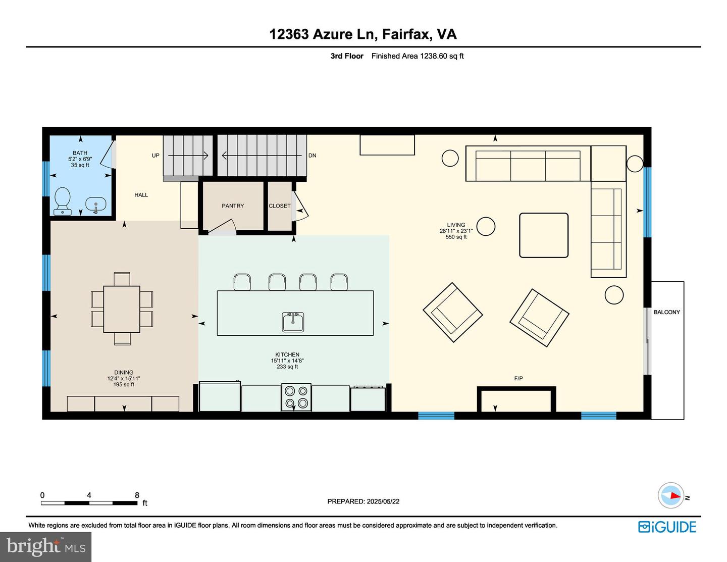 12363 AZURE LN #42, FAIRFAX, Virginia 22033, 3 Bedrooms Bedrooms, ,2 BathroomsBathrooms,Residential,For sale,12363 AZURE LN #42,VAFX2243020 MLS # VAFX2243020