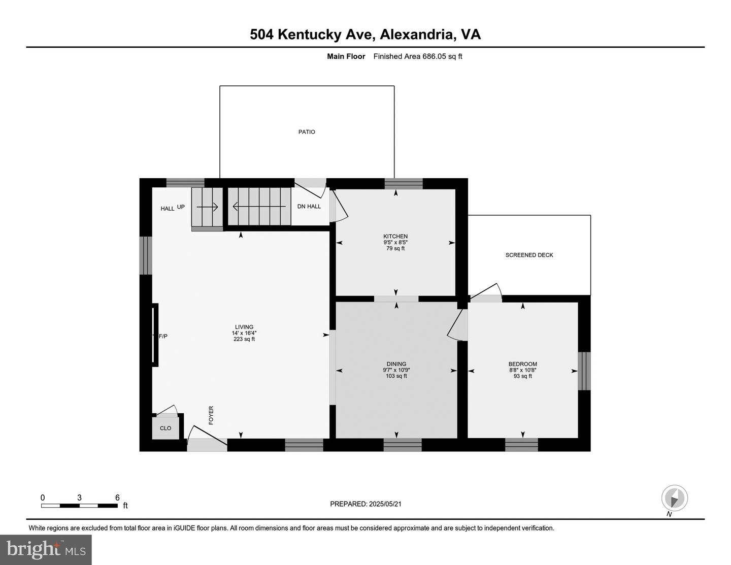 504 KENTUCKY AVE, ALEXANDRIA, Virginia 22305, 3 Bedrooms Bedrooms, ,1 BathroomBathrooms,Residential,For sale,504 KENTUCKY AVE,VAAX2045644 MLS # VAAX2045644