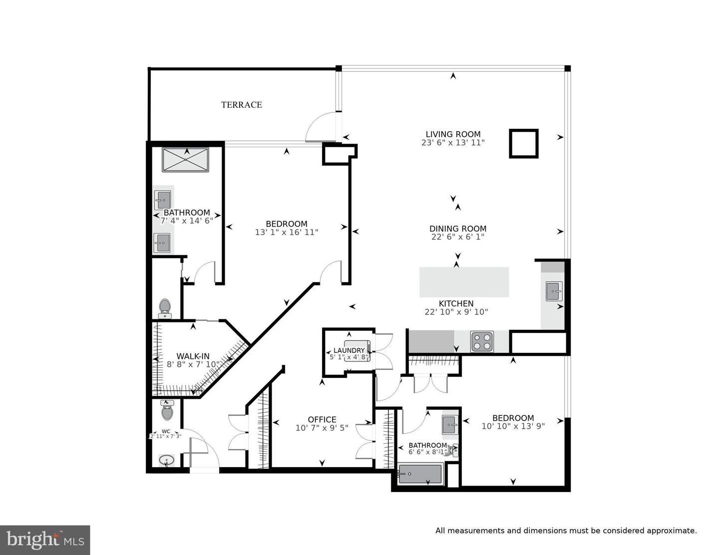 2501 M ST NW #208, WASHINGTON, District Of Columbia 20037, 2 Bedrooms Bedrooms, ,2 BathroomsBathrooms,Residential,For sale,2501 M ST NW #208,DCDC2176894 MLS # DCDC2176894