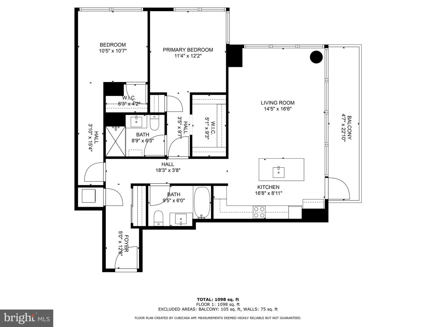 1300 4TH ST SE #404, WASHINGTON, District Of Columbia 20003, 2 Bedrooms Bedrooms, ,2 BathroomsBathrooms,Residential,For sale,1300 4TH ST SE #404,DCDC2200518 MLS # DCDC2200518