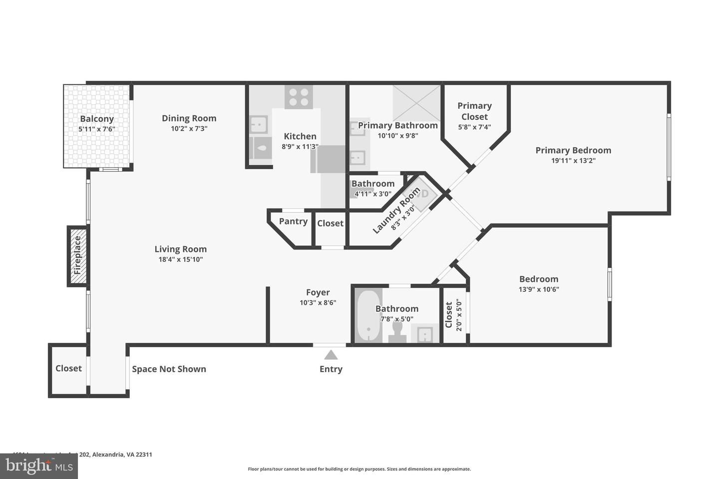 4691 LONGSTREET LN #202, ALEXANDRIA, Virginia 22311, 2 Bedrooms Bedrooms, ,2 BathroomsBathrooms,Residential,For sale,4691 LONGSTREET LN #202,VAAX2045802 MLS # VAAX2045802
