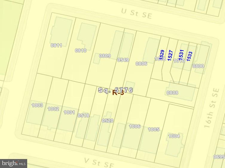 1527 U ST SE, WASHINGTON, District Of Columbia 20020, ,Land,For sale,1527 U ST SE,DCDC2202598 MLS # DCDC2202598