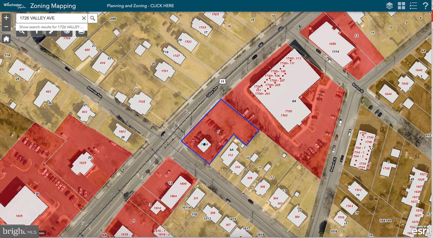 1726 VALLEY AVE, WINCHESTER, Virginia 22601, ,Land,For sale,1726 VALLEY AVE,VAWI2007846 MLS # VAWI2007846