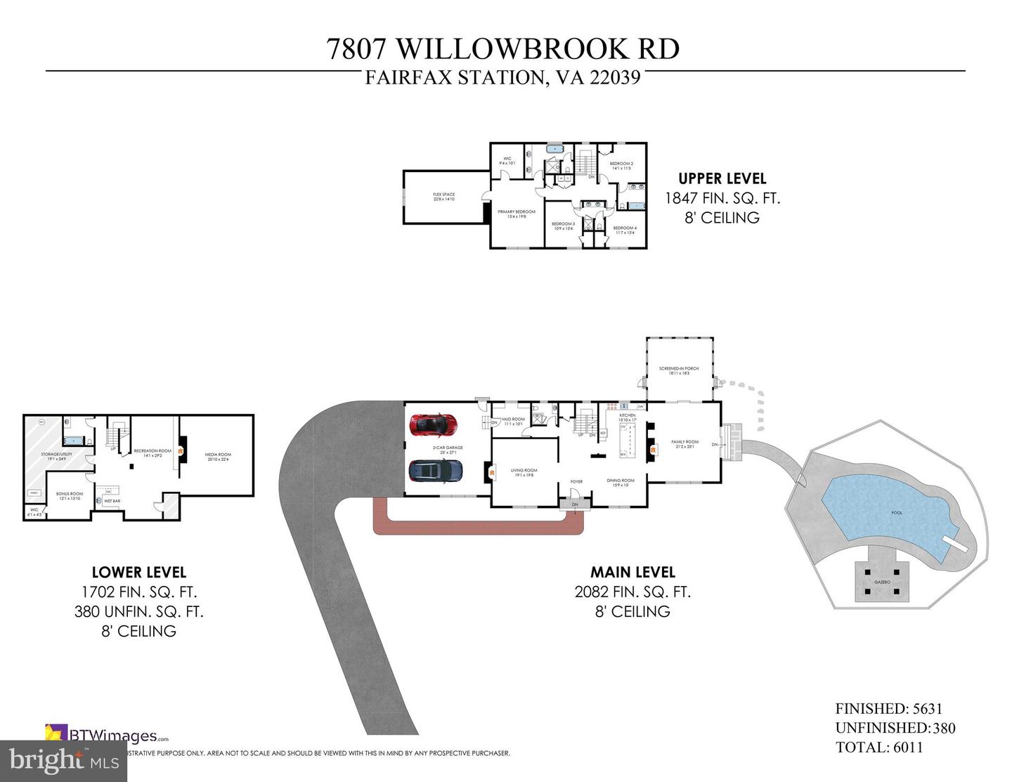 7807 WILLOWBROOK RD, FAIRFAX STATION, Virginia 22039, 4 Bedrooms Bedrooms, ,5 BathroomsBathrooms,Residential,For sale,7807 WILLOWBROOK RD,VAFX2241020 MLS # VAFX2241020