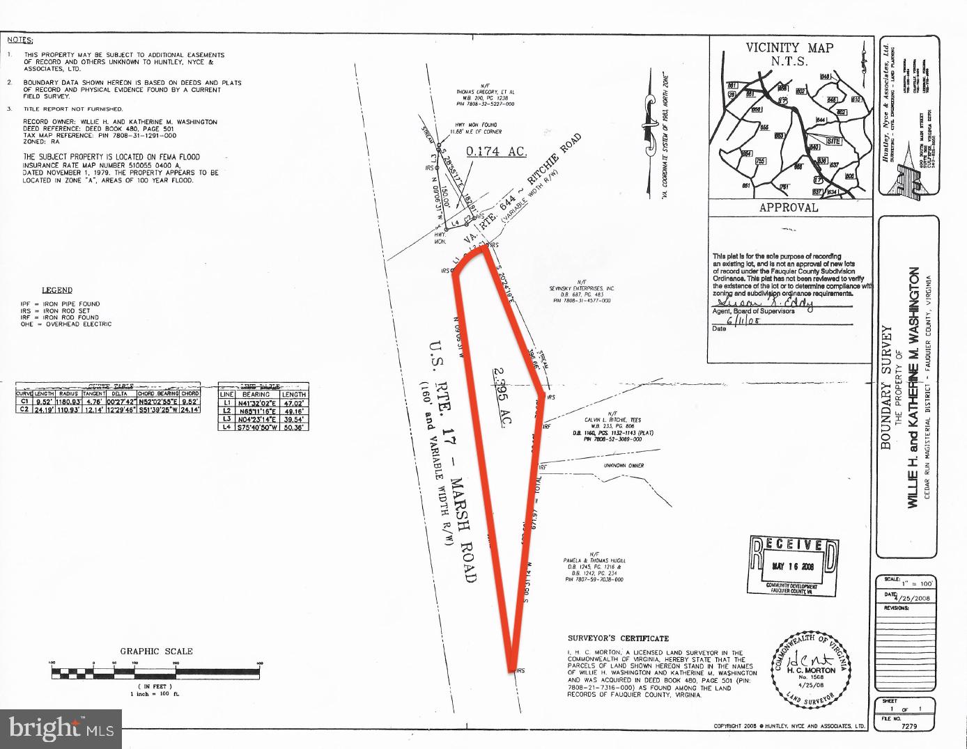 RT. 17 AND INGLEWOOD FARM LANE, BEALETON, Virginia 22712, ,Land,For sale,RT. 17 AND INGLEWOOD FARM LANE,VAFQ2016840 MLS # VAFQ2016840