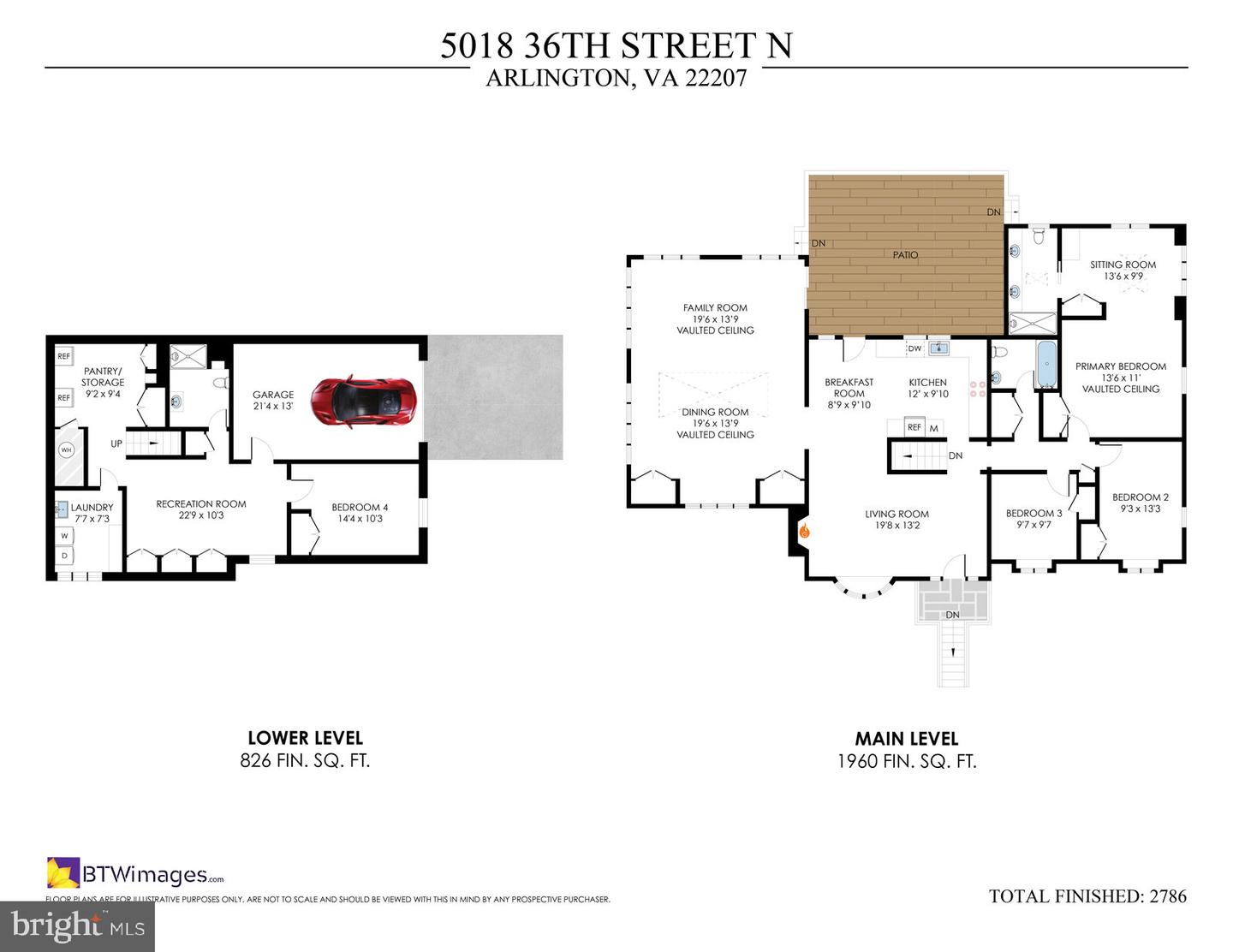 5018 36TH ST N, ARLINGTON, Virginia 22207, 4 Bedrooms Bedrooms, ,3 BathroomsBathrooms,Residential,For sale,5018 36TH ST N,VAAR2057092 MLS # VAAR2057092