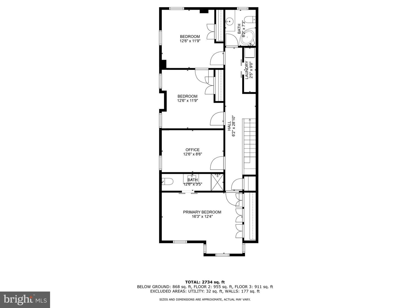 135 13TH ST NE, WASHINGTON, District Of Columbia 20002, 6 Bedrooms Bedrooms, ,5 BathroomsBathrooms,Residential,For sale,135 13TH ST NE,DCDC2202448 MLS # DCDC2202448