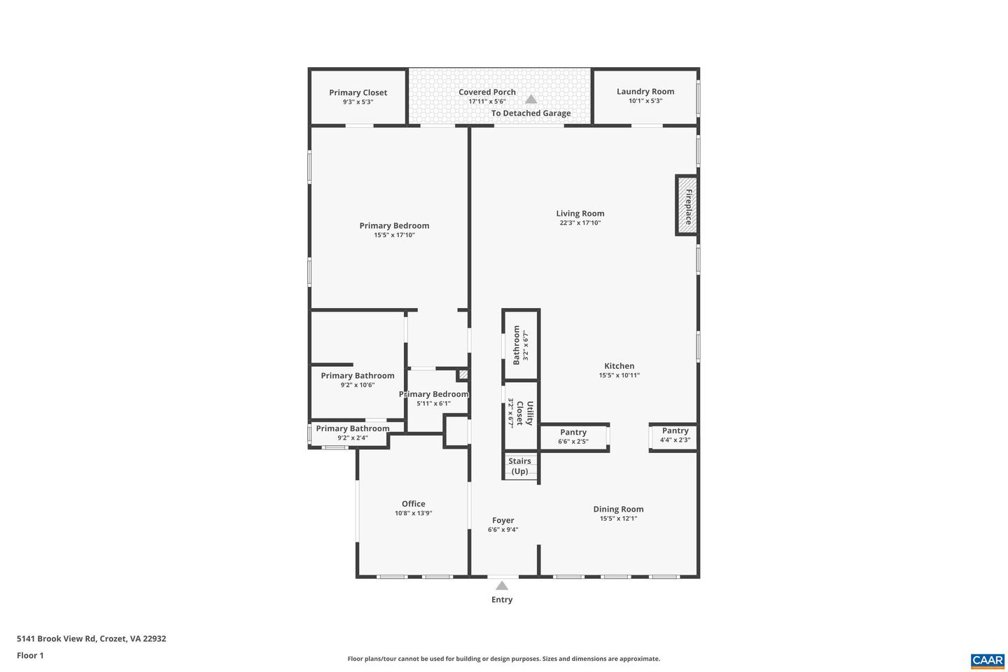 5141 BROOK VIEW RD, CROZET, Virginia 22932, 5 Bedrooms Bedrooms, ,3 BathroomsBathrooms,Residential,For sale,5141 BROOK VIEW RD,665051 MLS # 665051
