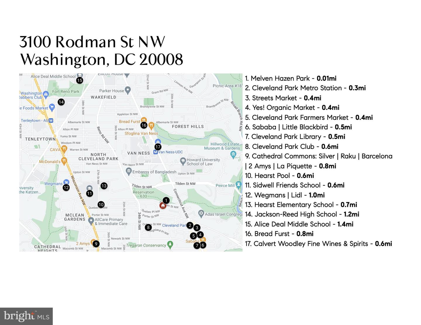3100 RODMAN ST NW, WASHINGTON, District Of Columbia 20008, 3 Bedrooms Bedrooms, ,3 BathroomsBathrooms,Residential,For sale,3100 RODMAN ST NW,DCDC2203168 MLS # DCDC2203168