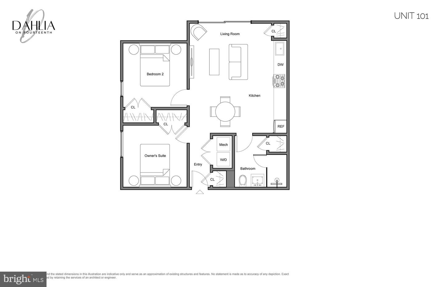 3934 14TH ST NW #101, WASHINGTON, District Of Columbia 20011, 2 Bedrooms Bedrooms, ,1 BathroomBathrooms,Residential,For sale,3934 14TH ST NW #101,DCDC2203232 MLS # DCDC2203232