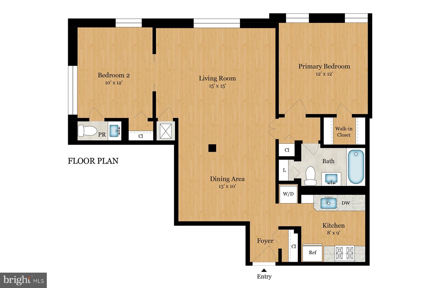1830 17TH ST NW #506, WASHINGTON, District Of Columbia 20009, 2 Bedrooms Bedrooms, ,1 BathroomBathrooms,Residential,For sale,1830 17TH ST NW #506,DCDC2188704 MLS # DCDC2188704