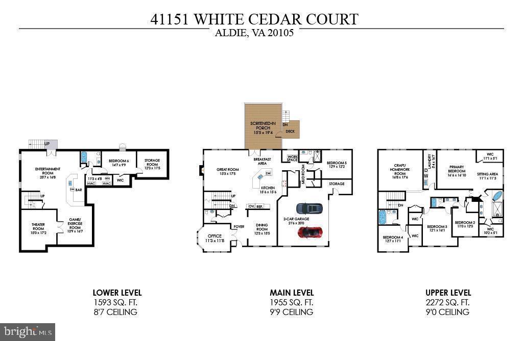 41151 WHITE CEDAR CT, ALDIE, Virginia 20105, 6 Bedrooms Bedrooms, ,5 BathroomsBathrooms,Residential,For sale,41151 WHITE CEDAR CT,VALO2098054 MLS # VALO2098054