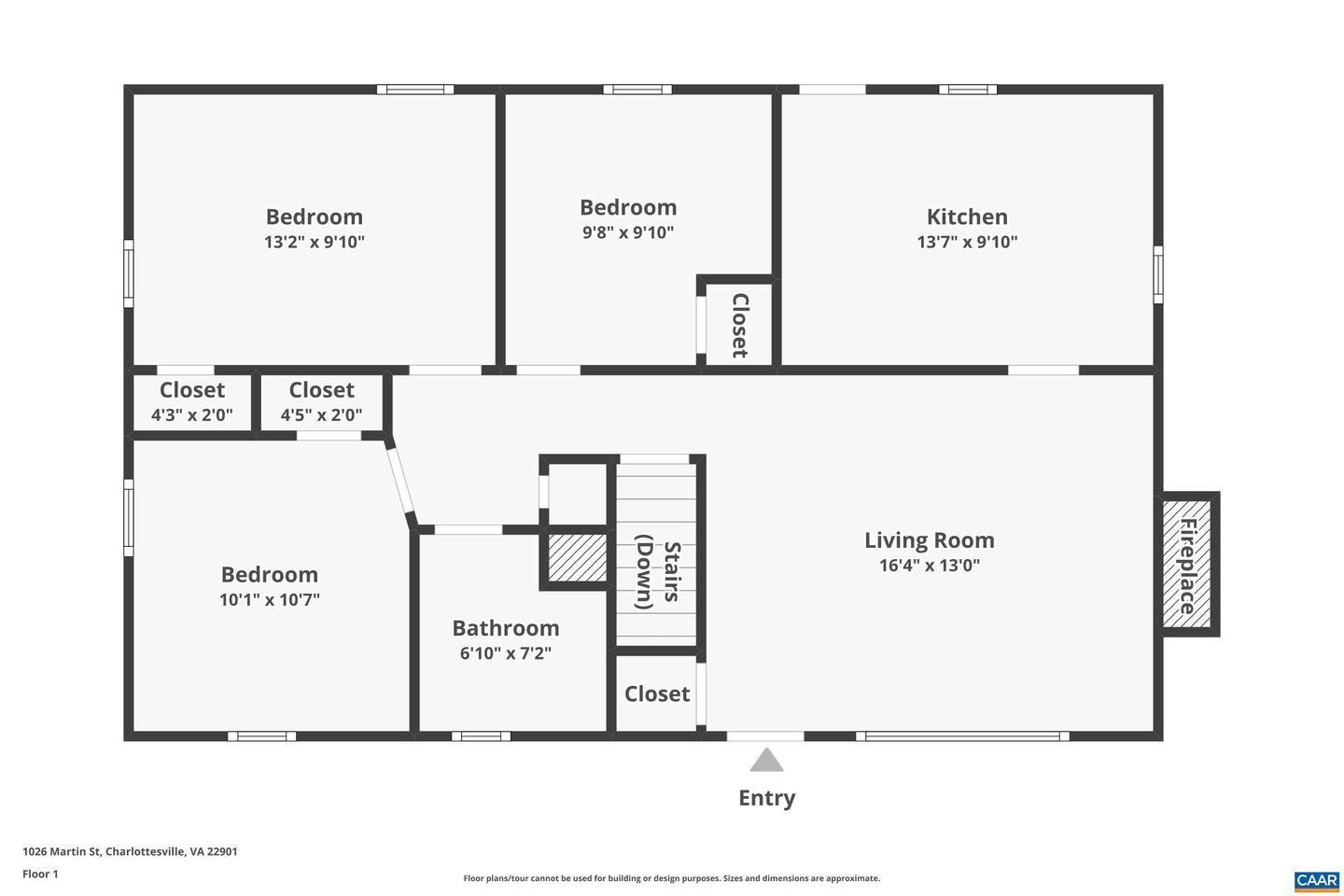 1026 MARTIN ST, CHARLOTTESVILLE, Virginia 22901, 3 Bedrooms Bedrooms, ,1 BathroomBathrooms,Residential,For sale,1026 MARTIN ST,665121 MLS # 665121