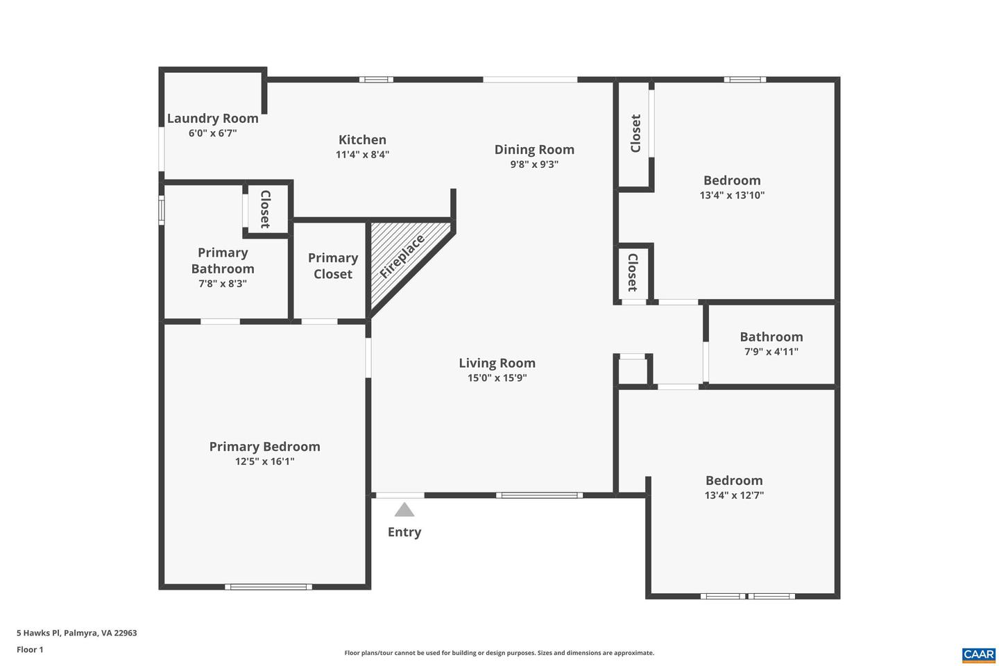 5 HAWKS PL, PALMYRA, Virginia 22963, 3 Bedrooms Bedrooms, ,2 BathroomsBathrooms,Residential,For sale,5 HAWKS PL,665168 MLS # 665168