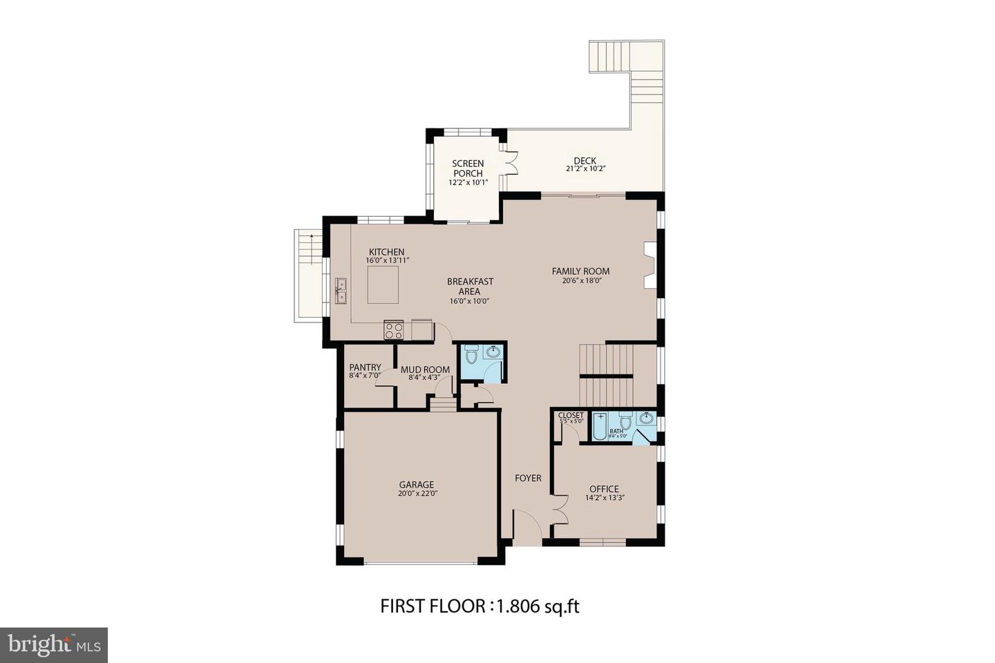 5427 3RD ST S, ARLINGTON, Virginia 22204, 5 Bedrooms Bedrooms, ,6 BathroomsBathrooms,Residential,For sale,5427 3RD ST S,VAAR2056482 MLS # VAAR2056482