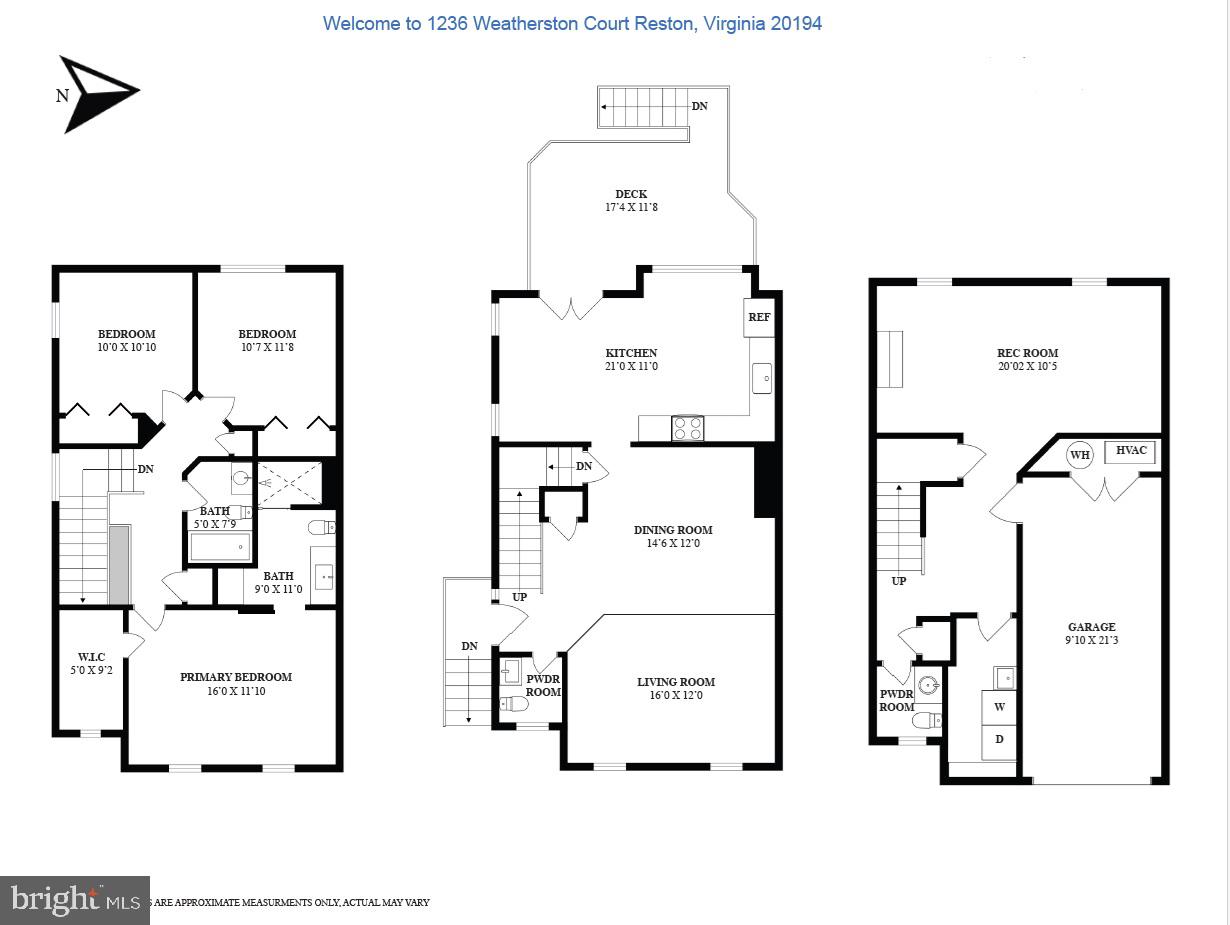 1236 WEATHERSTONE CT, RESTON, Virginia 20194, 3 Bedrooms Bedrooms, ,2 BathroomsBathrooms,Residential,For sale,1236 WEATHERSTONE CT,VAFX2239998 MLS # VAFX2239998