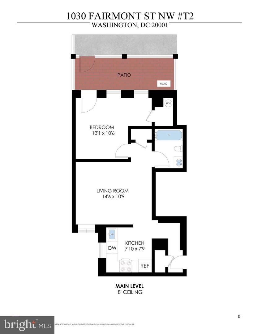 1030 FAIRMONT ST NW #T2, WASHINGTON, District Of Columbia 20001, 1 Bedroom Bedrooms, ,1 BathroomBathrooms,Residential,For sale,1030 FAIRMONT ST NW #T2,DCDC2200812 MLS # DCDC2200812