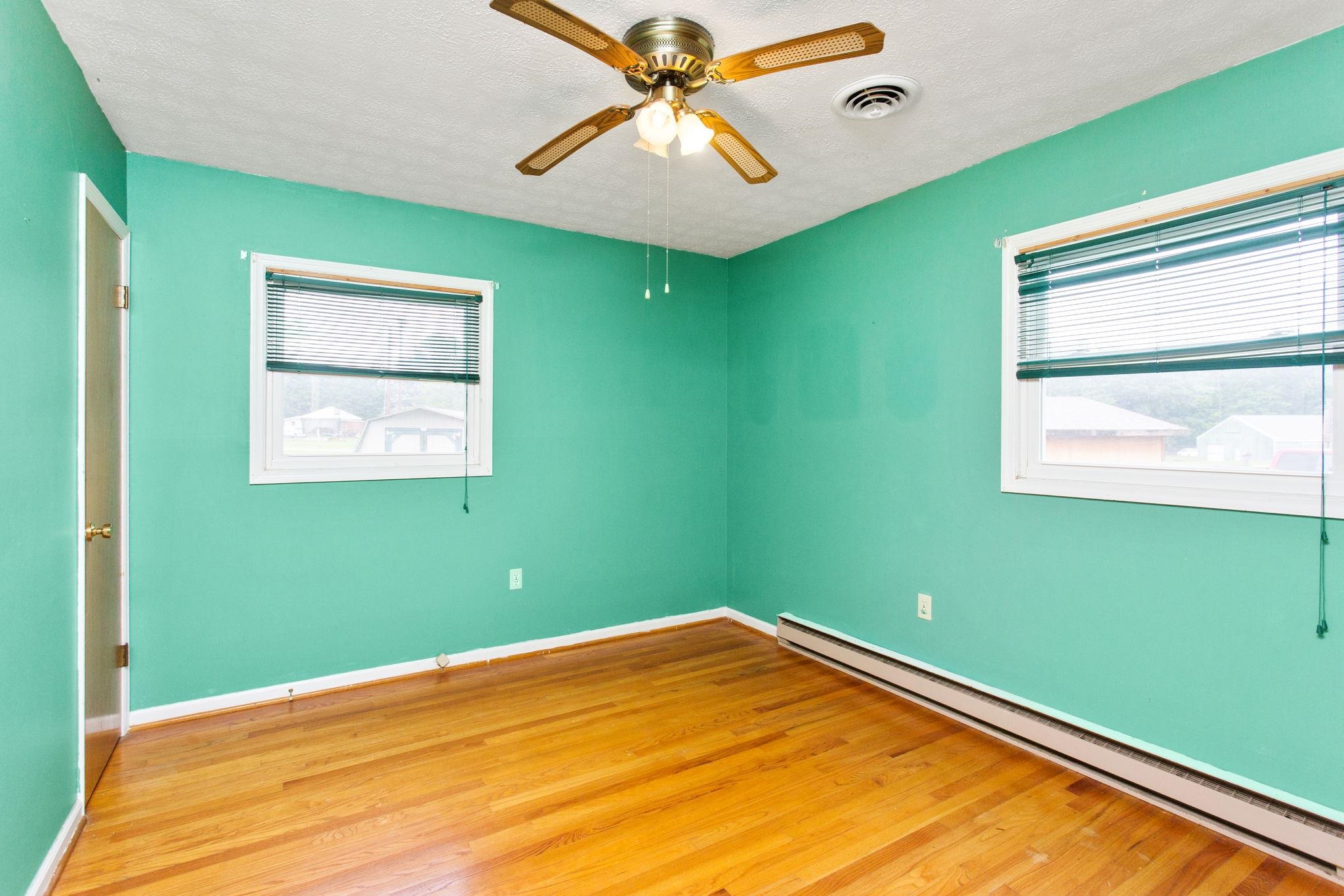 with hardwood.