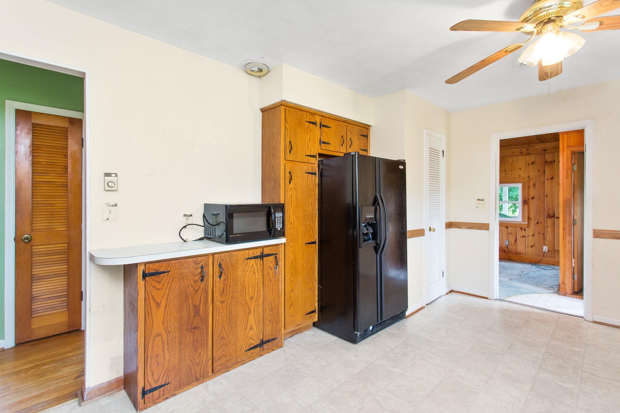 Pantry/Storage/Coffee Center with microwave to heat the breakfast favorites!