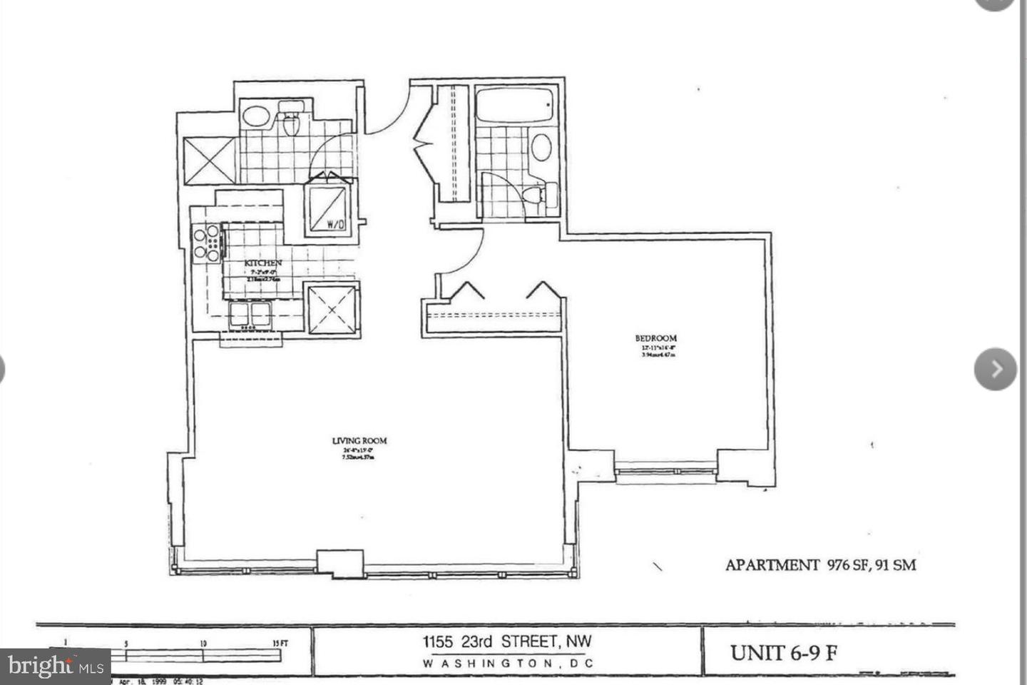 1155 23RD ST NW #6F, WASHINGTON, District Of Columbia 20037, 1 Bedroom Bedrooms, ,2 BathroomsBathrooms,Residential,For sale,1155 23RD ST NW #6F,DCDC2202570 MLS # DCDC2202570