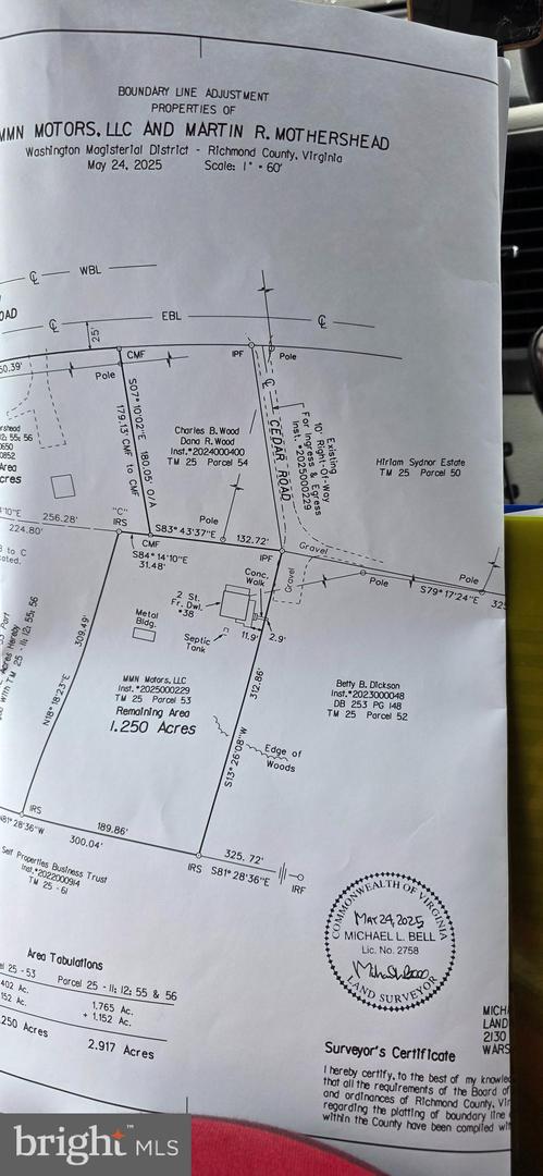 38 CEDAR RD, WARSAW, Virginia 22572, 3 Bedrooms Bedrooms, ,1 BathroomBathrooms,Residential,For sale,38 CEDAR RD,VARV2000510 MLS # VARV2000510