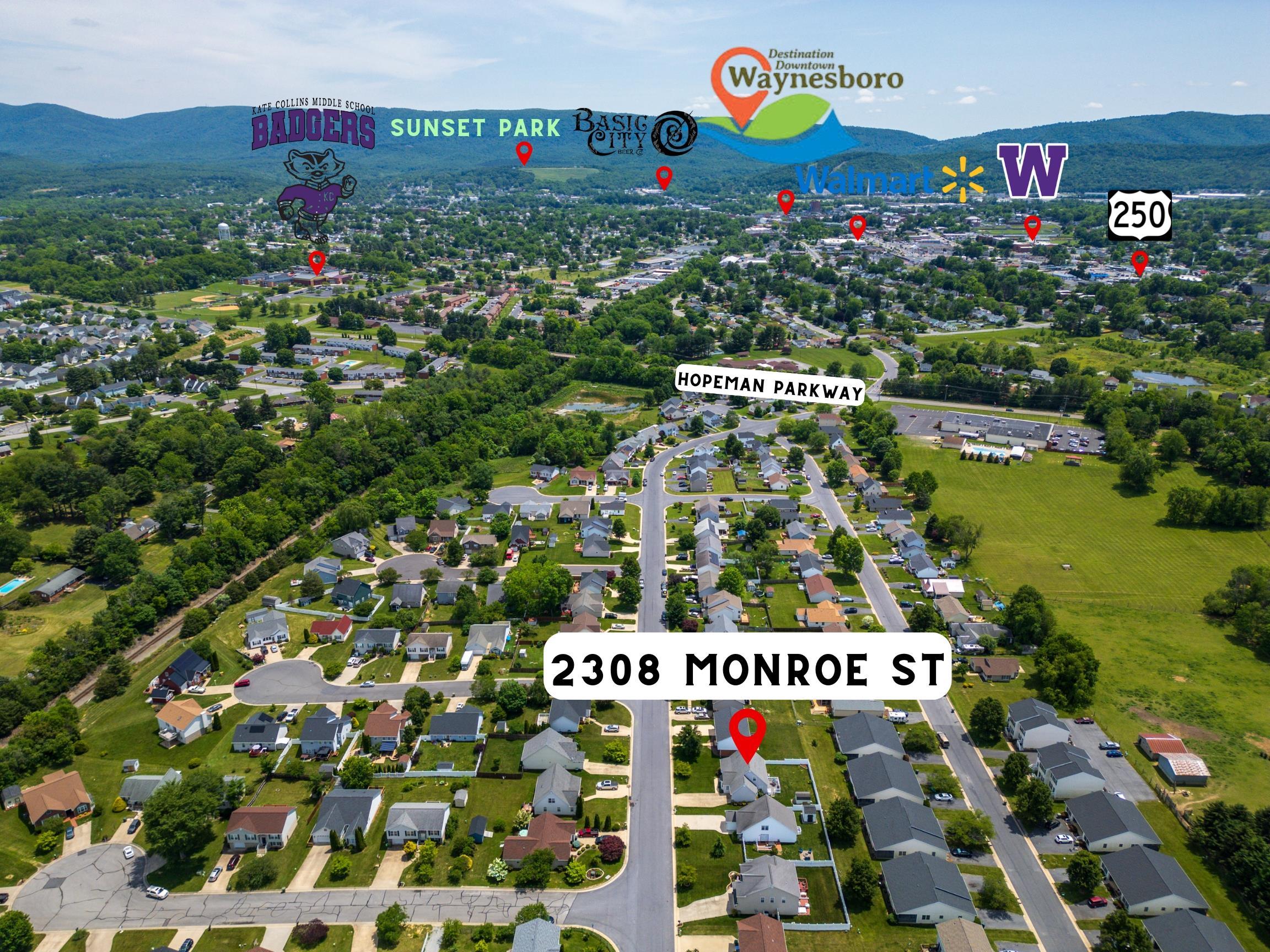 2308 MONROE ST, WAYNESBORO, Virginia 22980, 3 Bedrooms Bedrooms, ,2 BathroomsBathrooms,Residential,2308 MONROE ST,665380 MLS # 665380