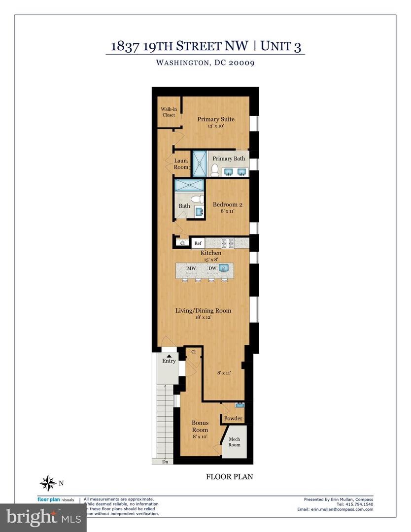 1837 19TH ST NW #1, WASHINGTON, District Of Columbia 20009, 2 Bedrooms Bedrooms, ,2 BathroomsBathrooms,Residential,For sale,1837 19TH ST NW #1,DCDC2202838 MLS # DCDC2202838