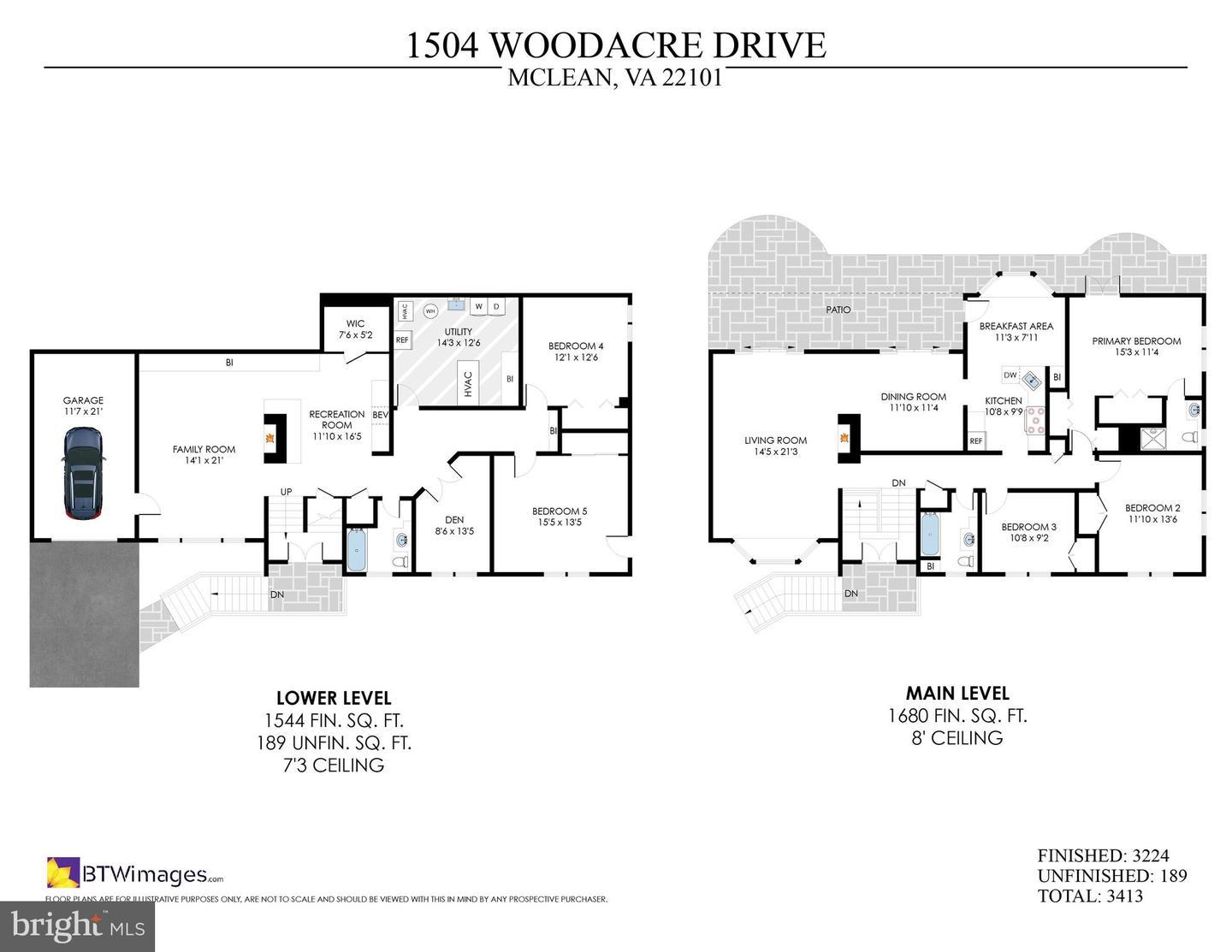 1504 WOODACRE DR, MCLEAN, Virginia 22101, 6 Bedrooms Bedrooms, ,3 BathroomsBathrooms,Residential,For sale,1504 WOODACRE DR,VAFX2192038 MLS # VAFX2192038