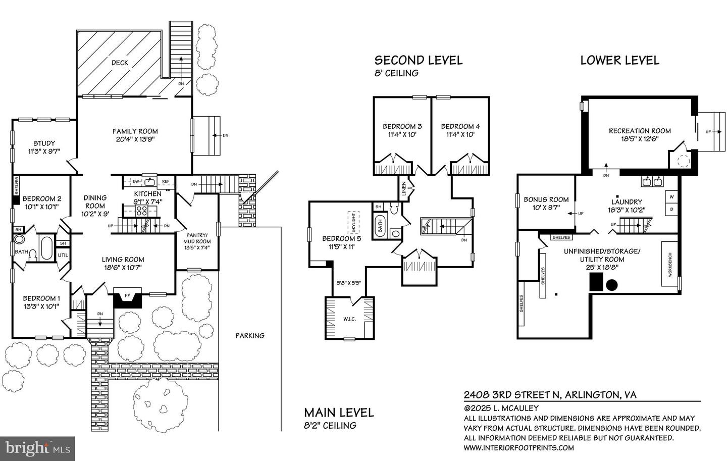 2408 3RD ST N, ARLINGTON, Virginia 22201, 5 Bedrooms Bedrooms, ,2 BathroomsBathrooms,Residential,For sale,2408 3RD ST N,VAAR2057596 MLS # VAAR2057596