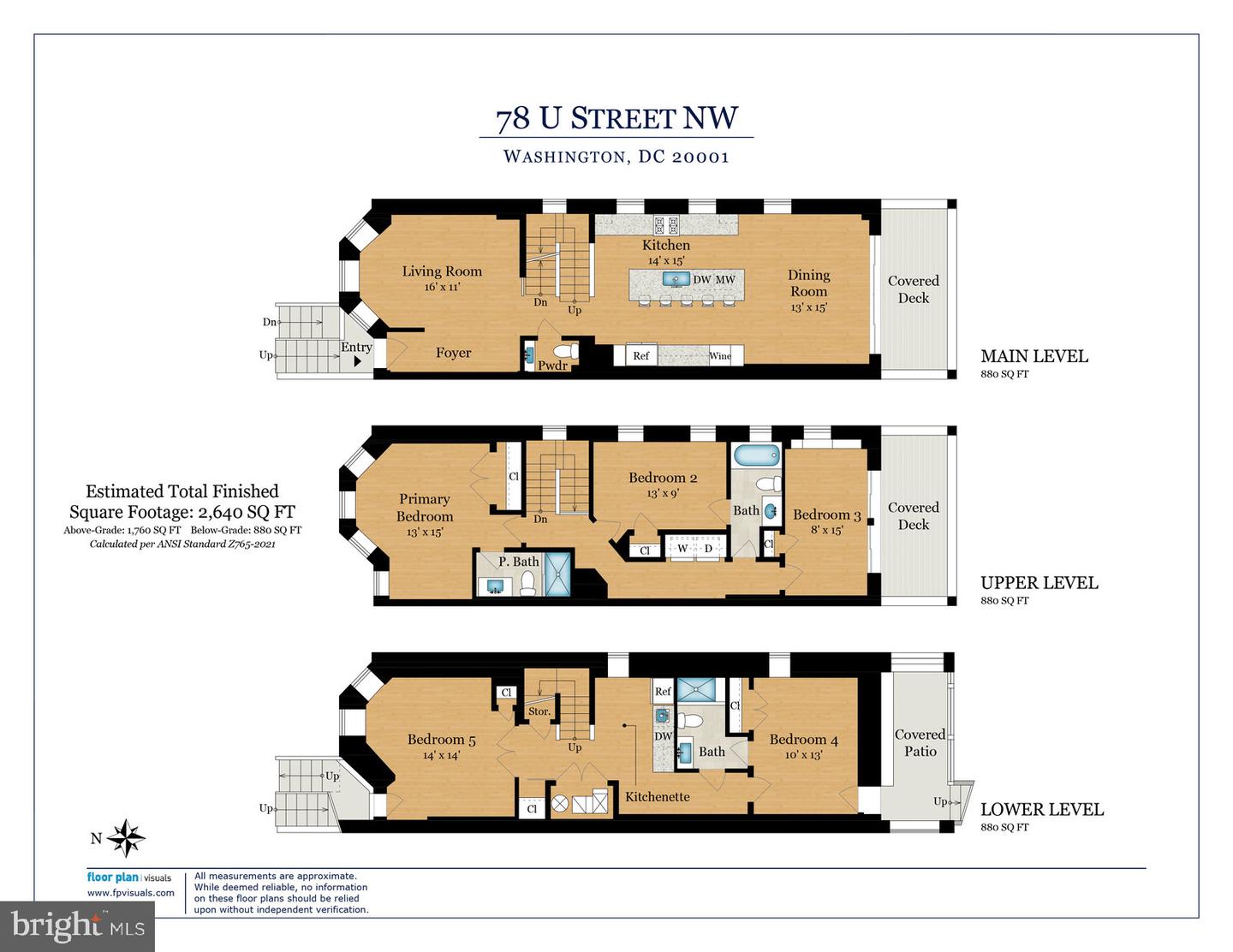 78 U ST NW, WASHINGTON, District Of Columbia 20001, 5 Bedrooms Bedrooms, ,3 BathroomsBathrooms,Residential,For sale,78 U ST NW,DCDC2204092 MLS # DCDC2204092