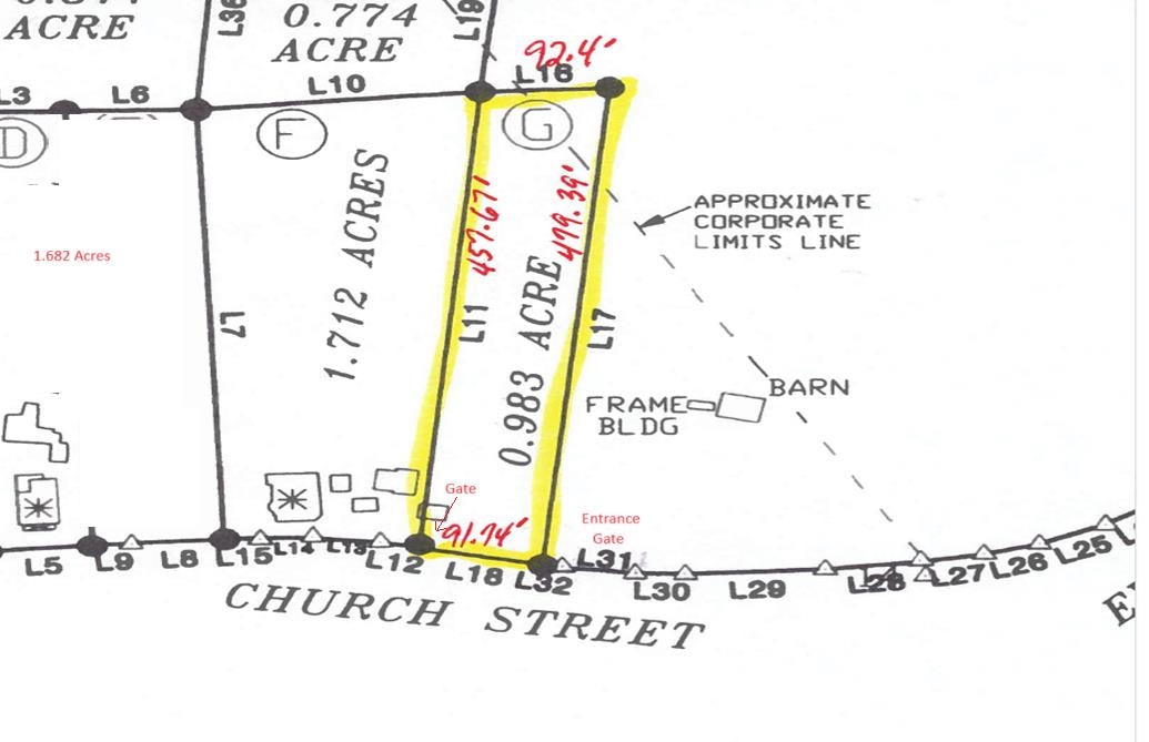 Lot G CHURCH ST, TIMBERVILLE, Virginia 22853, ,Land,Lot G CHURCH ST,651047 MLS # 651047