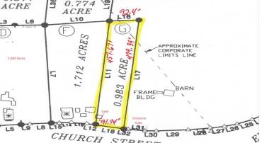 Lot G CHURCH ST, TIMBERVILLE, Virginia 22853, ,Land,Lot G CHURCH ST,651047 MLS # 651047
