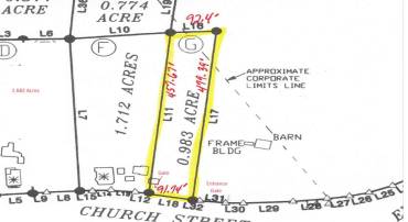 LOT G CHURCH ST, TIMBERVILLE, Virginia 22853, ,Land,For sale,LOT G CHURCH ST,VARO2002358 MLS # VARO2002358