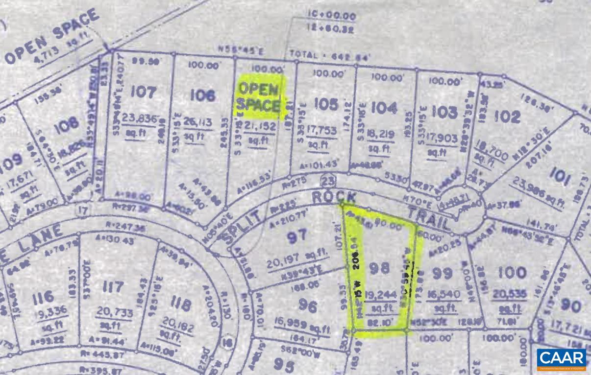 62 SPLIT ROCK TRL, WINTERGREEN RESORT, Virginia 22967, ,Land,For sale,62 SPLIT ROCK TRL,665411 MLS # 665411