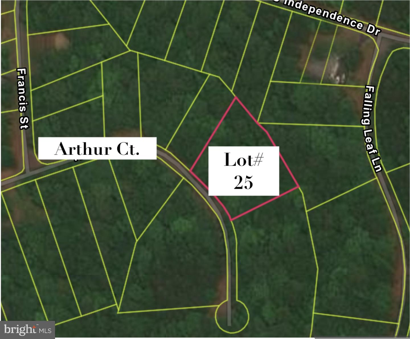 LOT #25 ARTHUR COURT, MONTROSS, Virginia 22520, ,Land,For sale,LOT #25 ARTHUR COURT,VAWE2009048 MLS # VAWE2009048