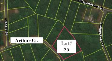LOT #25 ARTHUR COURT, MONTROSS, Virginia 22520, ,Land,For sale,LOT #25 ARTHUR COURT,VAWE2009048 MLS # VAWE2009048