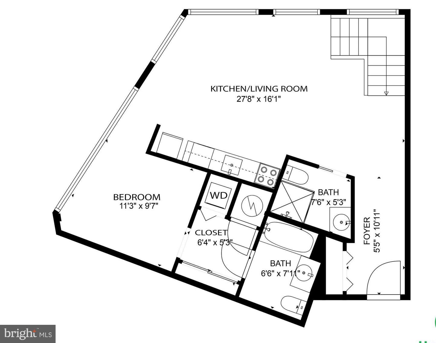 1414 BELMONT ST NW #409, WASHINGTON, District Of Columbia 20009, 1 Bedroom Bedrooms, ,2 BathroomsBathrooms,Residential,For sale,1414 BELMONT ST NW #409,DCDC2197708 MLS # DCDC2197708