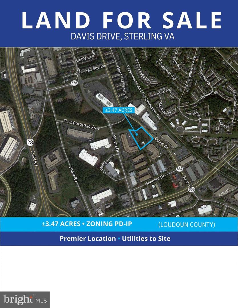 22455 DAVIS DR., STERLING, Virginia 20164, ,Land,For sale,22455 DAVIS DR.,VALO2098994 MLS # VALO2098994