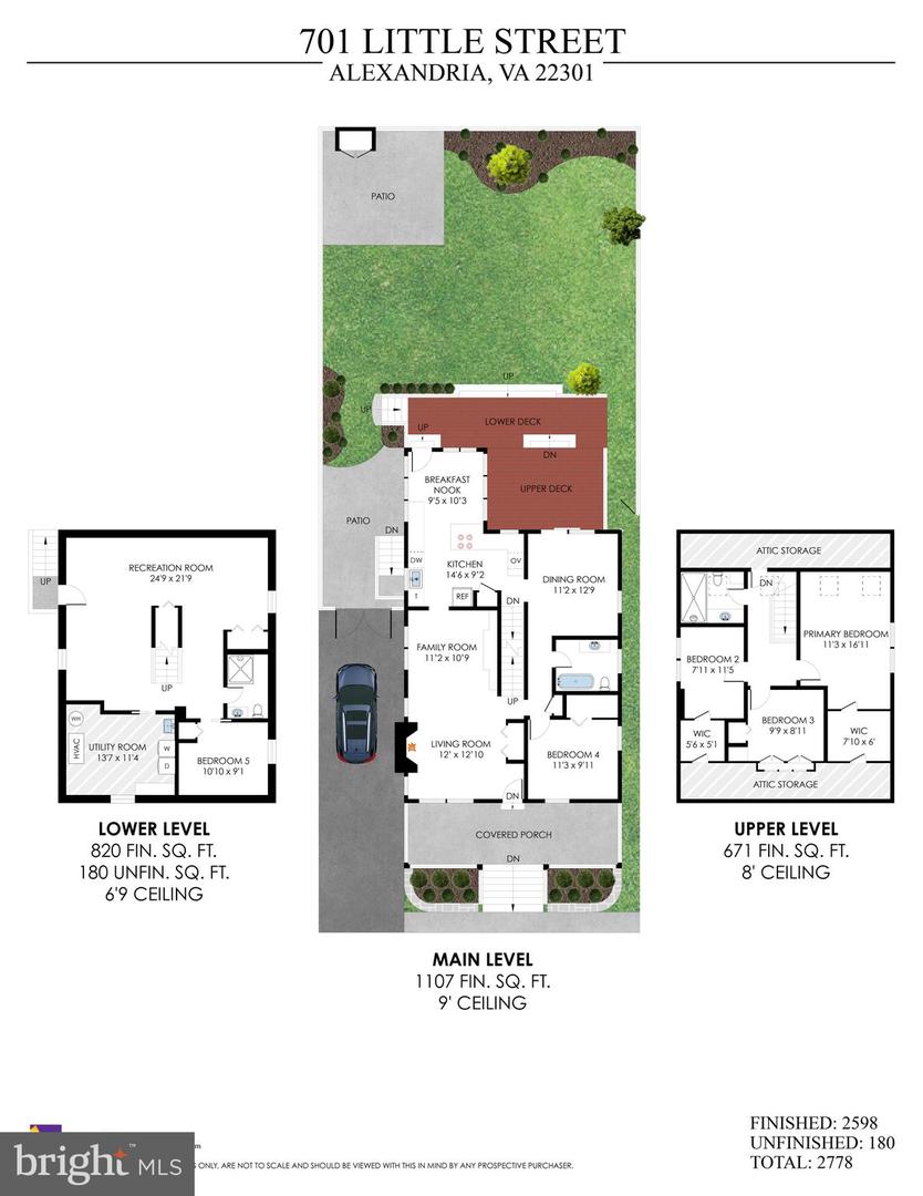 701 LITTLE ST, ALEXANDRIA, Virginia 22301, 5 Bedrooms Bedrooms, ,3 BathroomsBathrooms,Residential,For sale,701 LITTLE ST,VAAX2045912 MLS # VAAX2045912