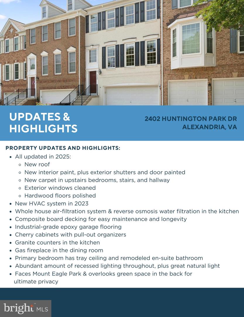 2402 HUNTINGTON PARK DR, ALEXANDRIA, Virginia 22303, 4 Bedrooms Bedrooms, ,3 BathroomsBathrooms,Residential,For sale,2402 HUNTINGTON PARK DR,VAFX2245362 MLS # VAFX2245362